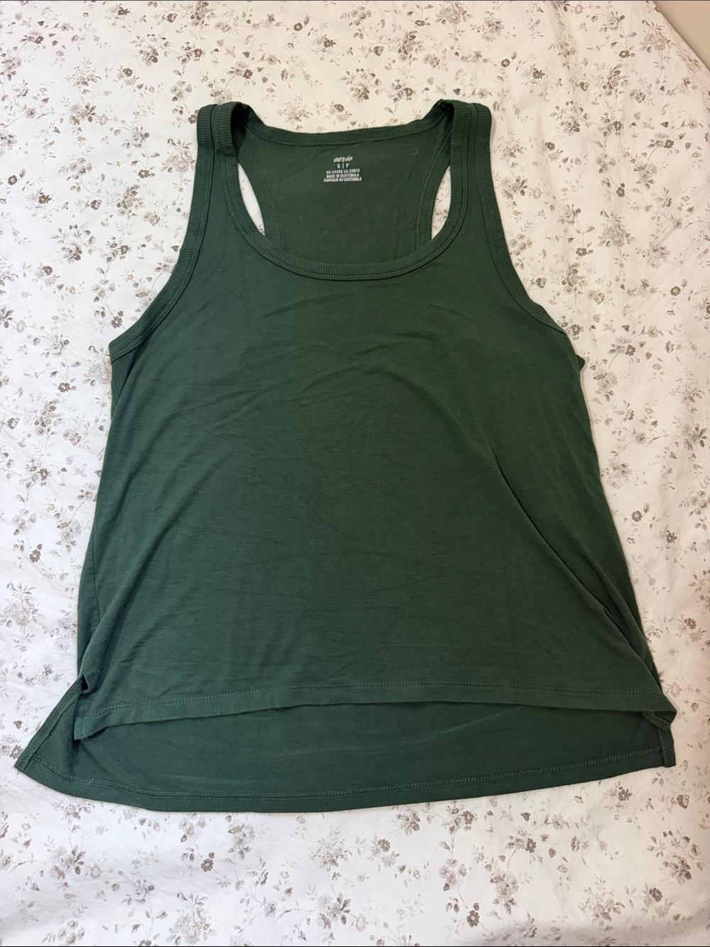aerie Forest Green Racerback Tank